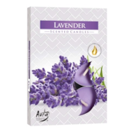 Świeczki-podgrzewacze zapachowe  op.6 szt. p15-79 lavenda; Aura