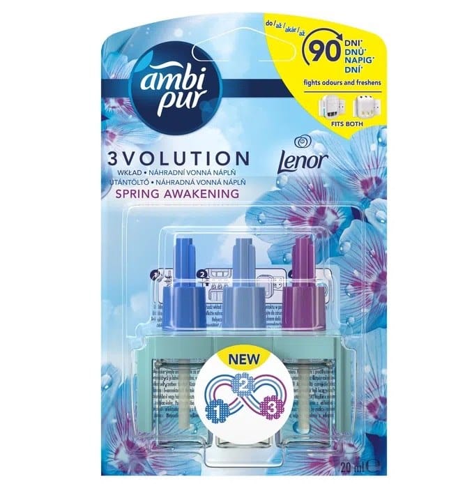 Odświeżacz elektr.Ambi Pur 3Volut  wkład - Lenor Spring Awekaning