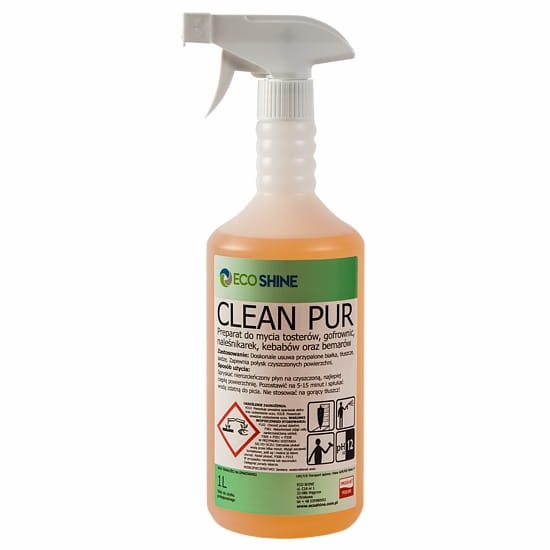 Płyn do cukierni Clean Pur 1l  (mycie tosterów, gofrownic, naleśnikarek, rożen do kebabów i bemarów) **