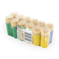 Wykałaczki w pojemniczku plast. a'140 x 12