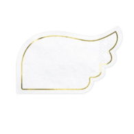 Serwetki - Dziecięce, Chrzest święty  16x10cm  op.20 szt.  Skrzydła