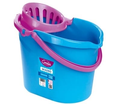 Wiadro 15l z wyciskaczem  EverGreen Gosia  **