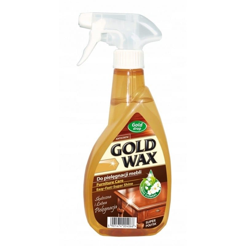 Płyn do mebli  Gold Wax 400ml rozpylacz