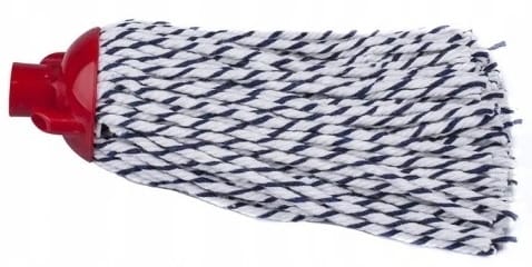 Mop sznurkowy zapas Włoski; bawełna włoska, biała 150g