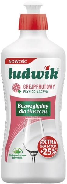 Płyn do naczyń  Ludwik 0,45l  Ludwik grapefruit