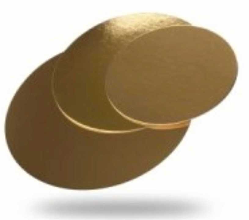 Podkład okr. FI 36cm  op.100 szt.  1050g - złoty