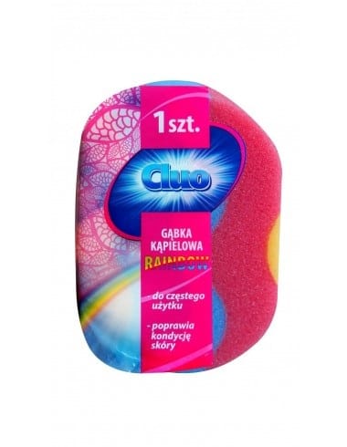 Gąbka kąpielowa Cluo - rainbow