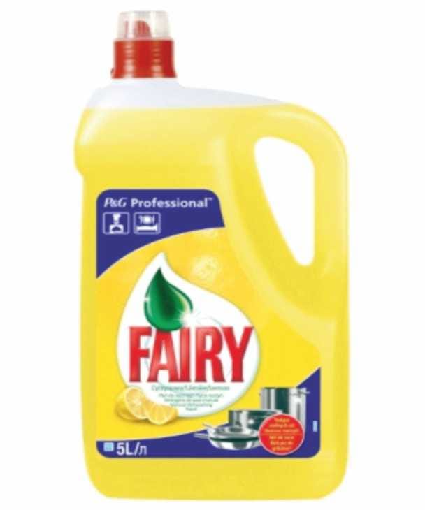 Płyn do naczyń      5L Fairy Lemon/Cytryna   (żółty)