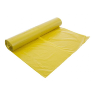 Worki na śmieci LD  120l  op.25 szt. żółte