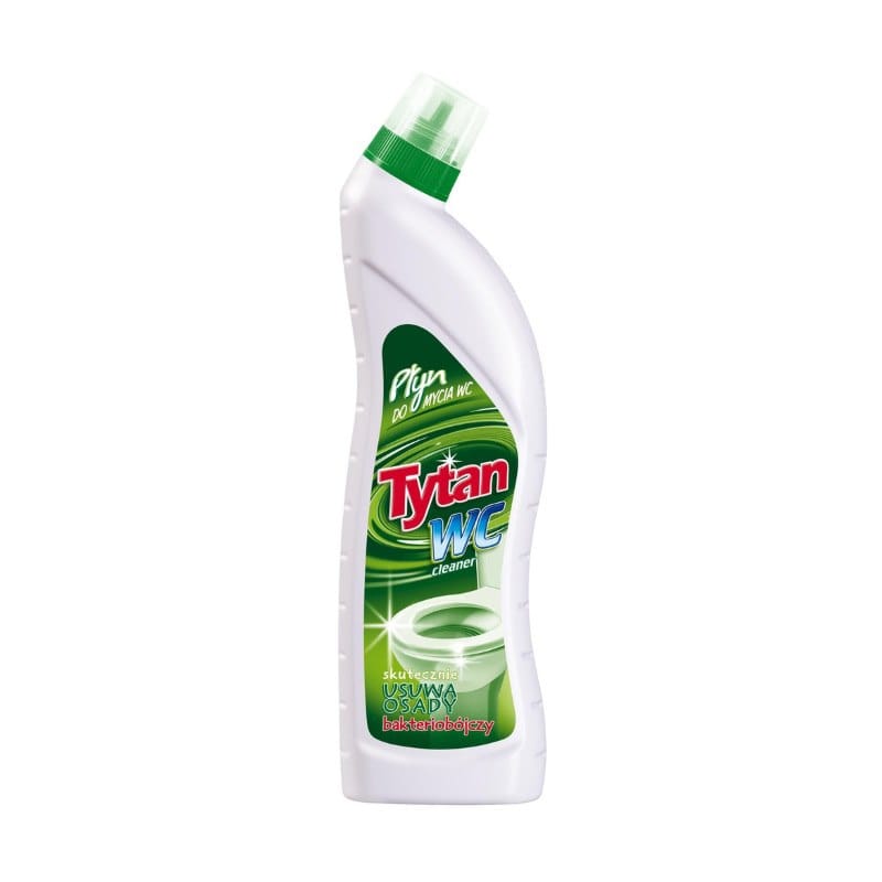 Płyn do WC  Tytan 1200g; zielony  (kart.12)