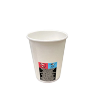 Kubek papierowy 400ml  50szt.  powl.PE   biały