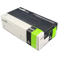 Rękawice Nitrylowe  M  a'100 bezp./ czarne  easyCare