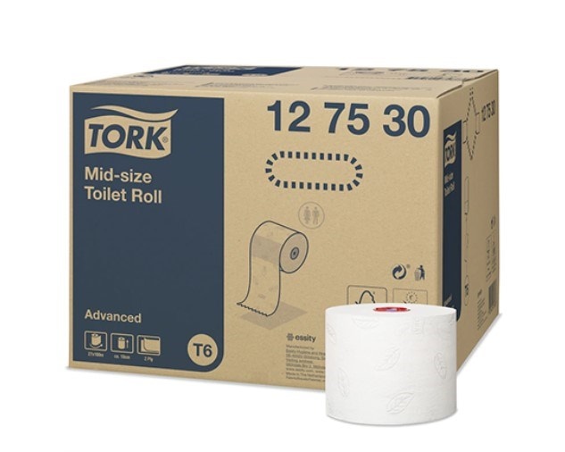Papier toalet. Tork do automatów 100m 127530  op.27 rolek  T6