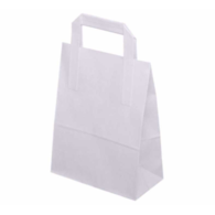 Torba papier.biała 32x22x25cm; u.płaski (250) K2 **