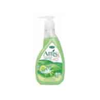 Mydło w płynie - dozownik 0,4l  Attis Natural Olive & Cucumber/ Oliwka i Ogórek (zielony)  op-10szt.