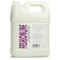 Mydło w płynie 5l  uniwersalne do ciała i włosów  Fashion 5l, white