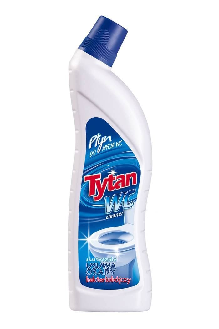 Płyn do WC  Tytan 1200g; niebieski  (kart.12)