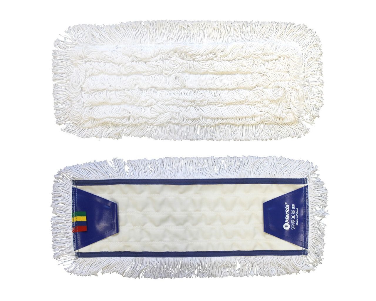 Mop płaski zapas  50cm; Optimum MO14, bawełniany z zakładkami (stelaż HFF102, ST023, HFF104) **