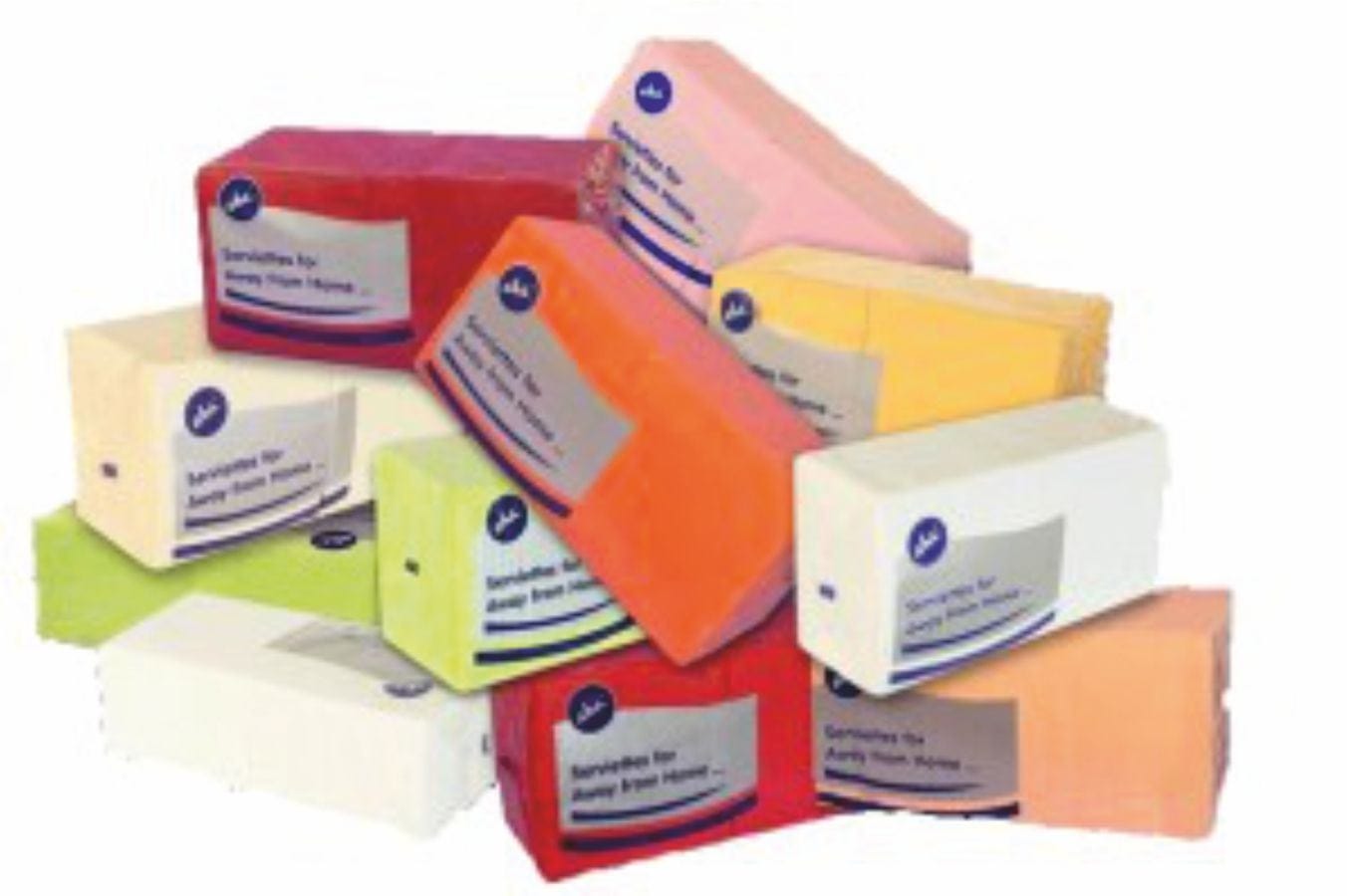 Serwetki 33x33cm  skł. 2-warst.  op.250 szt. różowa   AHA