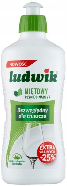 Płyn do naczyń Ludwik 0,45l miętowy