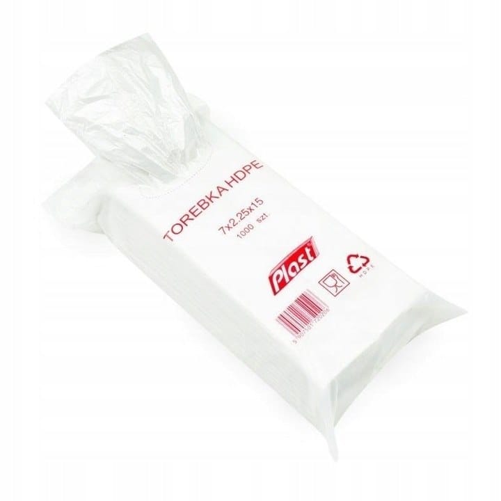 Worki HDPE  7x15cm  op.1000 szt. **