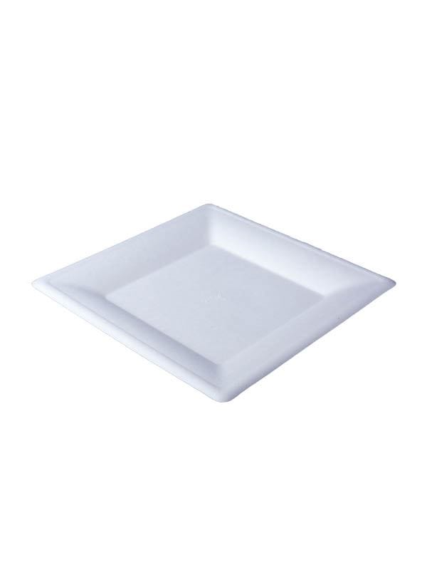 Talerz pulpa kwadrat duży; op.50 szt. 26x26 (10)