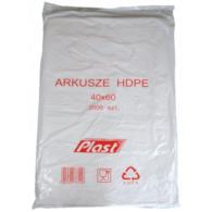 Arkusze foliowe HDPE  40x60cm  op.2000 szt. (12) P