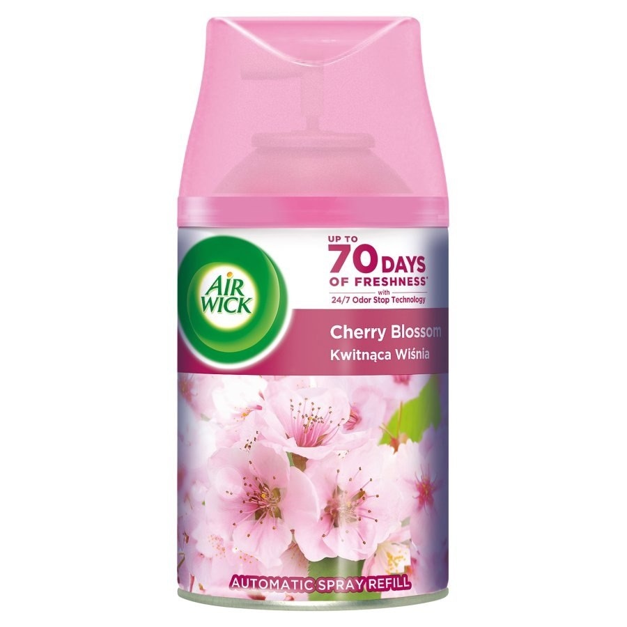 Odświeżacz pow.autom.  Air Wick Freshmatic 250ml zapas  Kwitnący Jaśmin Frezja