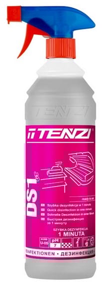 Płyn do dezynfekcji powierzchni  Tenzi DS-1 1l  rozpylacz, różowy