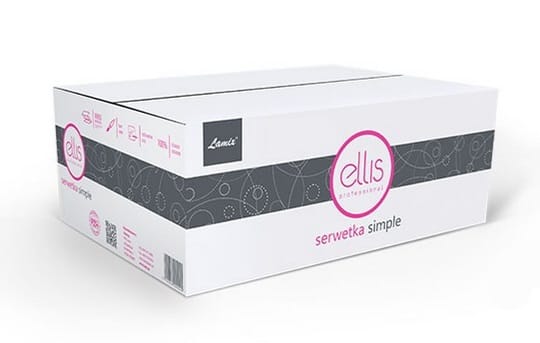 Serwetki do dyspensera Ellis Simple 9000 białe do systemu N10