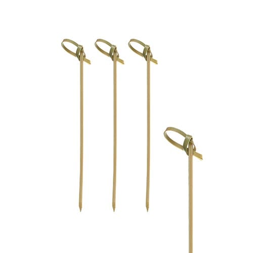 PATYCZKI Fingerfood 10cm Knot   bambusowe  250szt.