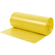 Worki na śmieci LD    60l  op.10 szt. żółte