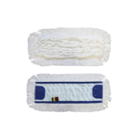 Mop płaski zapas  40cm; Optimum SOP140, bawełniany z zakładkami