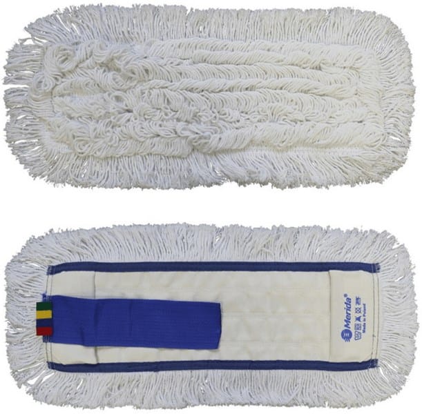 Mop płaski zapas  40cm; Optimum SOP240, bawełniany z kieszeniami