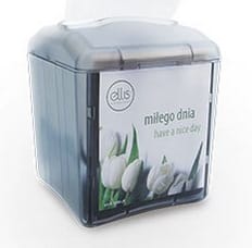 Podajnik do serwetek  Ellis Simple 2301 do systemu N10   (kwadrat)