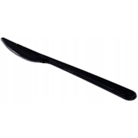 Nóż czarny  Superior  50szt.