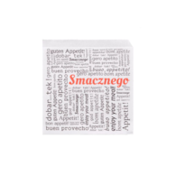 Toreb. Kebab/Hamburger powl. 17,5x17cm  op.200 szt. (10) nadr.uniwer. nowe smacznego/hamburger maxi/kebab