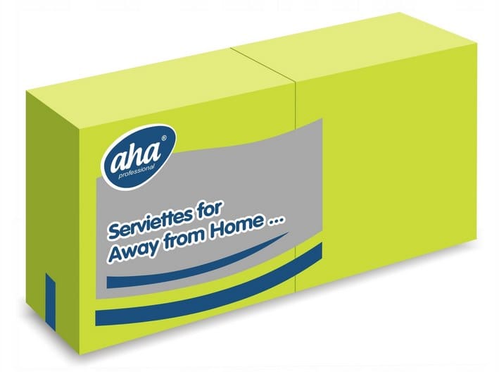 Serwetki 33x33cm  skł. 2-warst.  op.250 szt. lemonka AHA