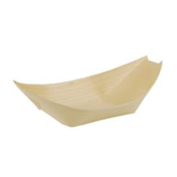 Miseczka Fingerfood drewniany, łódka  14x8,2  op.50 szt. (10) 84415