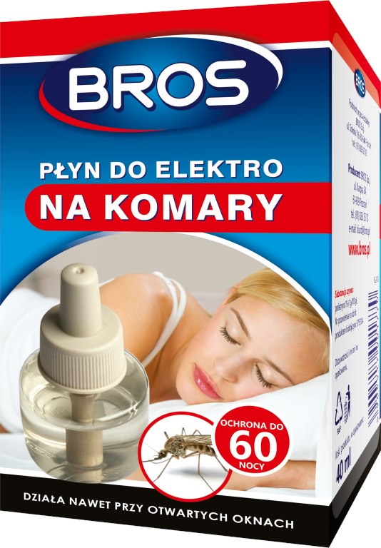 Bros  elektro + płyn na komary  60 nocy