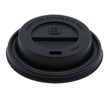 WIECZKO 80mm PS  czarne  100szt.