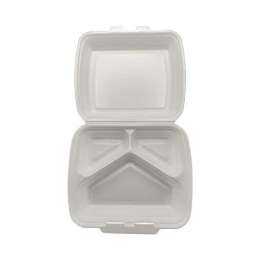 Poj. na obiad  3-dziel.  op.125 szt. (2) XPS  HP4/3 biały  1007263 ++