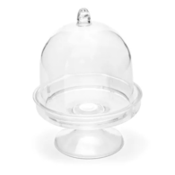 Pudełko na ciasteczka/drobiazgi  Patera; bezbarwne, 5,5x7,5cm  op.3 szt.