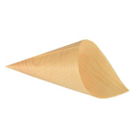 Rożki z drewna Fingerfood 8x15,5cm  op.50 szt. (10) 85675