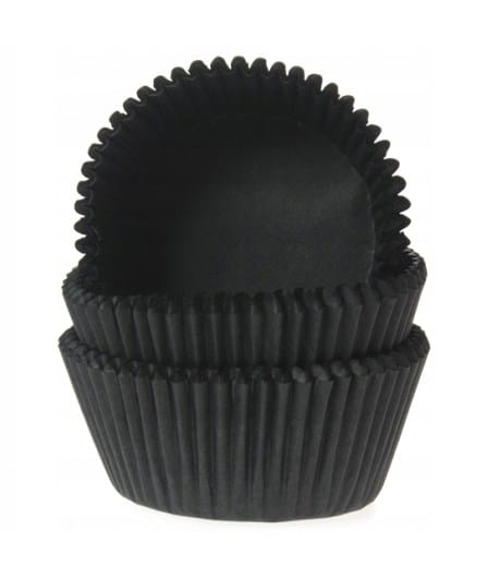 Papilotki 50mm/wys.25  op.500 szt. czarne