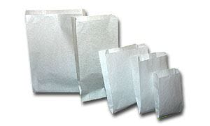 Torby fałdowe białe 12x5x25cm  op.1000 szt.      M