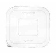 Przykrywka do poj. na sałatkę pulpa 550ml V4-GB22-32 - op.50 szt. (12) kwadrat. transp. PLA  V4-GLC **