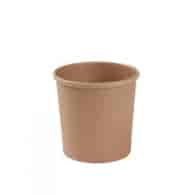 Poj. na zupę papier. brąz. 350ml   op.25 szt. (20)  27562