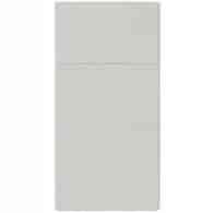 Kieszonki na sztućce Airlaid -  srebrne  op.25 szt. (16)