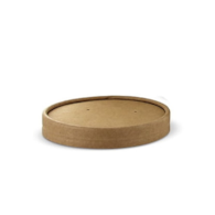 Przykrywka do poj. papier. brąz. na zupę 770ml - op.25 szt. (20) papier. brąz. 27574